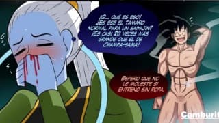 Vados Teaches Goku a New &quot;Training&quot; - Dragon Ball Super Hentai
