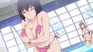 She lost her bra at the pool
