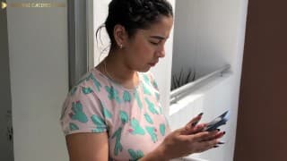 Big ass stepmom gives the best birthday gift - rough sex - huge ass