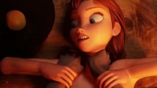 The Queen&#039;s Secret - Anna Frozen 3D Animation